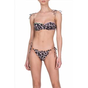 Effek Bikini Ferretto Maculato Marrone Donna L