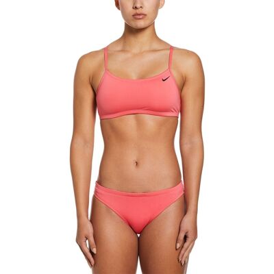 Nike Bikini Fascia Corallo Donna M Nike Bikini Fascia Corallo Donna M