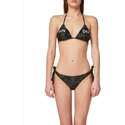 Sundek Costume Slip Deep Forest Donna XS Sundek Costume Slip Deep Forest Donna XS