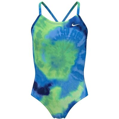 Nike Costume Intero Fanta Blu Bambina M Nike Costume Intero Fanta Blu Bambina M
