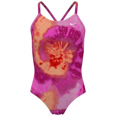 Nike Costume Intero Fanta Rosso Bambina XL Nike Costume Intero Fanta Rosso Bambina XL