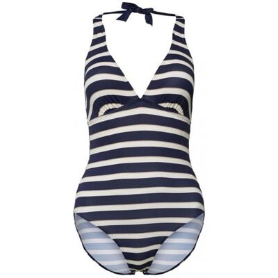 Esprit Costume Intero Righe Blu Donna EUR 36 Esprit Costume Intero Righe Blu Donna EUR 36