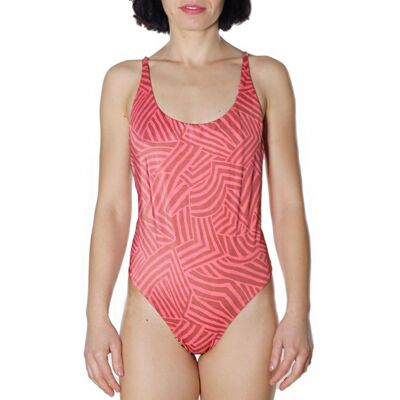 Billabong Costume Donna Intero Reversibile Rosso S Billabong Costume Donna Intero Reversibile Rosso S