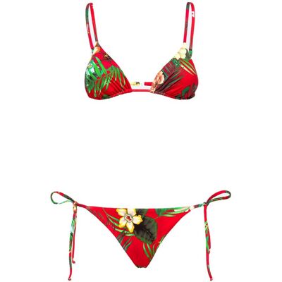 Sundek Bikini Triangolo Rosso Donna 40 Sundek Bikini Triangolo Rosso Donna 40