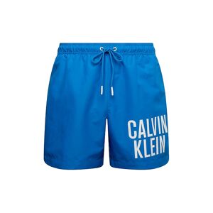 Calvin Costume Boxer Big Logo Azzurro Uomo M