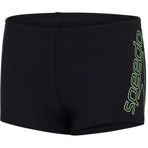 Speedo Costume Parigamba Boomlogo Nero Lime Bambino 7-8 Anni