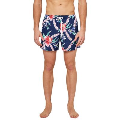 Sundek Costume Boxer 14 Hawaii Blu Uomo M Sundek Costume Boxer 14 Hawaii Blu Uomo M