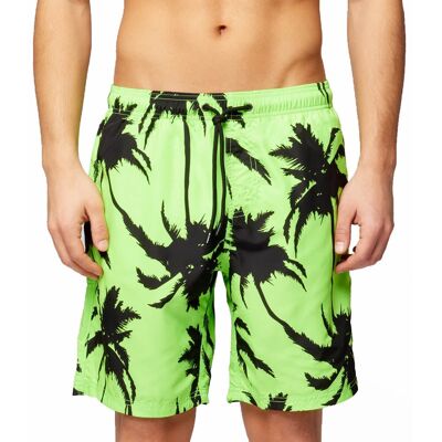 Sundek Costume Boxer Palme 18 Verde Uomo L Sundek Costume Boxer Palme 18 Verde Uomo L