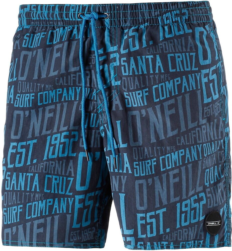 O'Neill Boxer Con Scritte Blu M O'Neill Boxer Con Scritte Blu M
