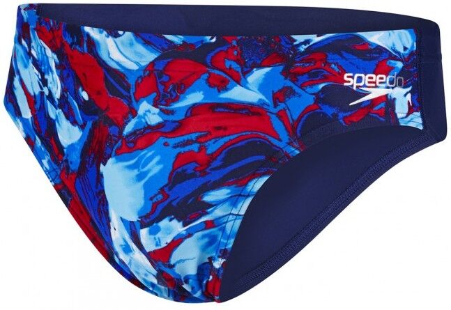 Speedo Slip Train 7cm Navy/Red ITA 54 / UK 40