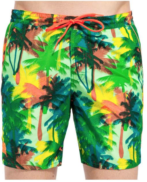 Sundek Boxer Lungo Palme Royal L Sundek Boxer Lungo Palme Royal L