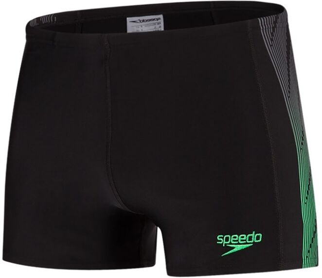 Speedo Parigamba Placement Nero Verde Uomo 52 Speedo Parigamba Placement Nero Verde Uomo 52