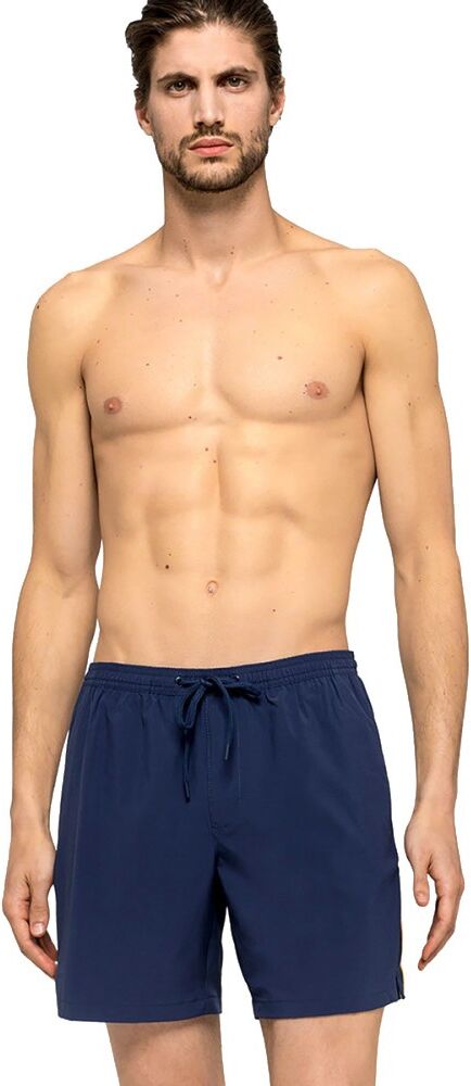 Sundek Costume Boxer Medio Elasticizzato Blu Uomo M Sundek Costume Boxer Medio Elasticizzato Blu Uomo M