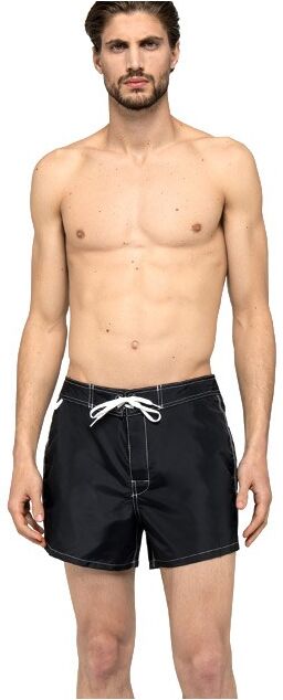 Sundek Costume Boxer Vita Fissa Nero Uomo 31