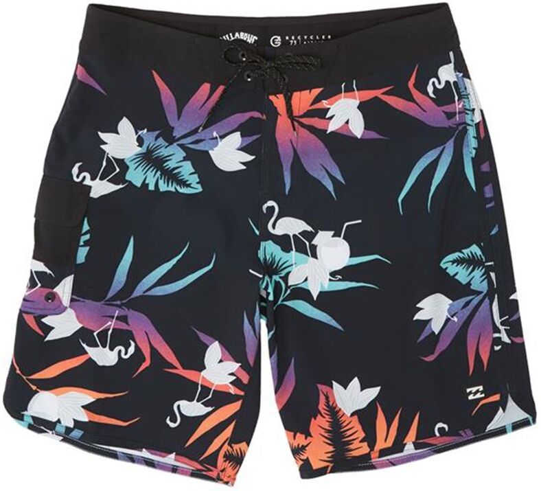 Billabong Costume Boxer Fantasia Palme Nero Uomo M