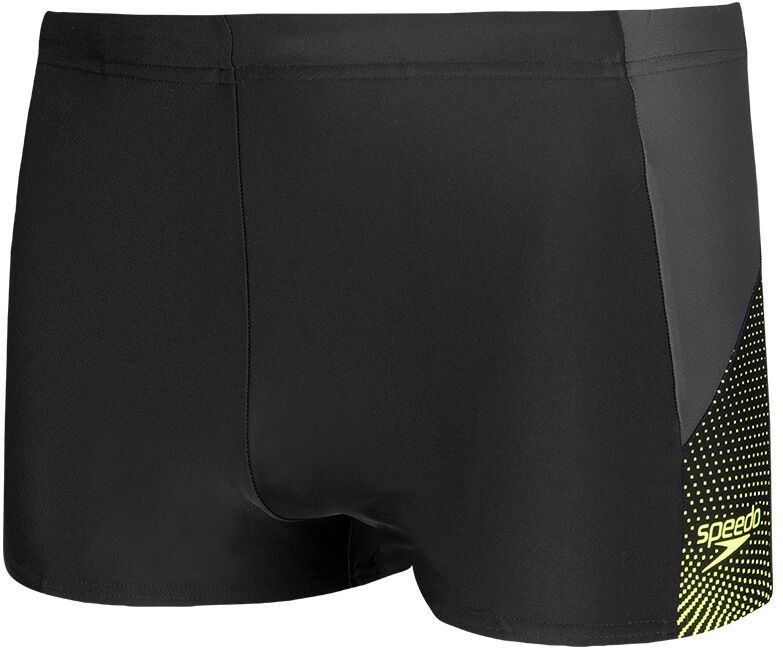 Speedo Costume Boxer Dive Nero Giallo Uomo 44