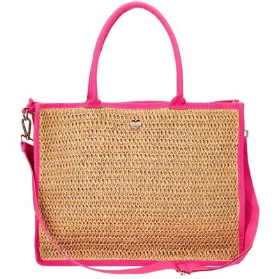 Hat You Borsa Mare Tracolla Fucsia Donna TU Hat You Borsa Mare Tracolla Fucsia Donna TU