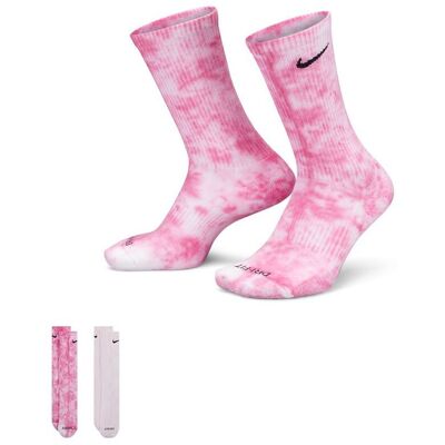 Nike Calze Duo Pack Tie Dye Fuxia XL Nike Calze Duo Pack Tie Dye Fuxia XL