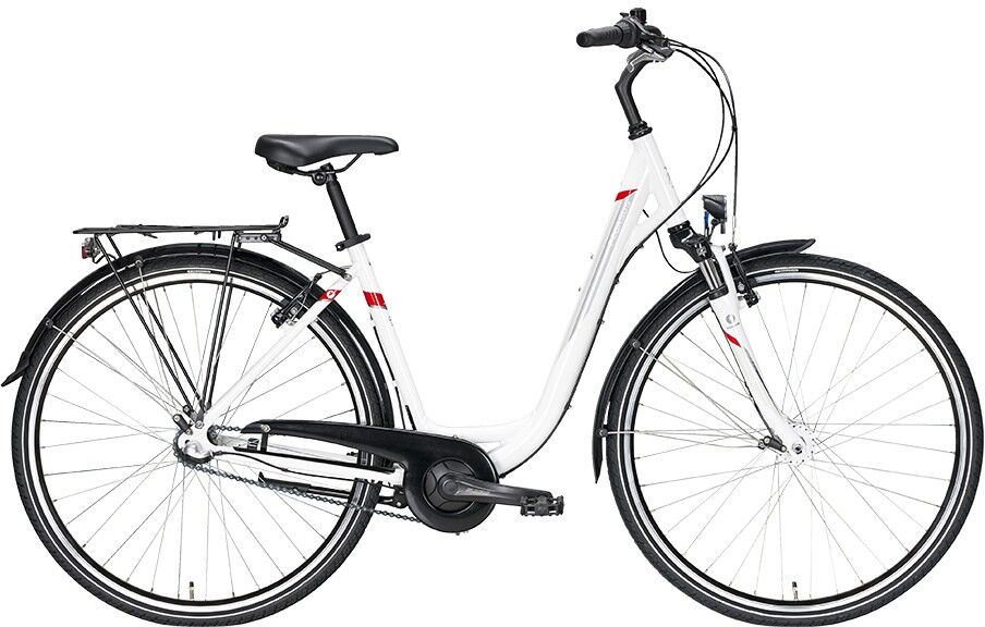 Pegasus City Bike Avanti 3 28" Bianco Nero Donna 49 Pegasus City Bike Avanti 3 28" Bianco Nero Donna 49