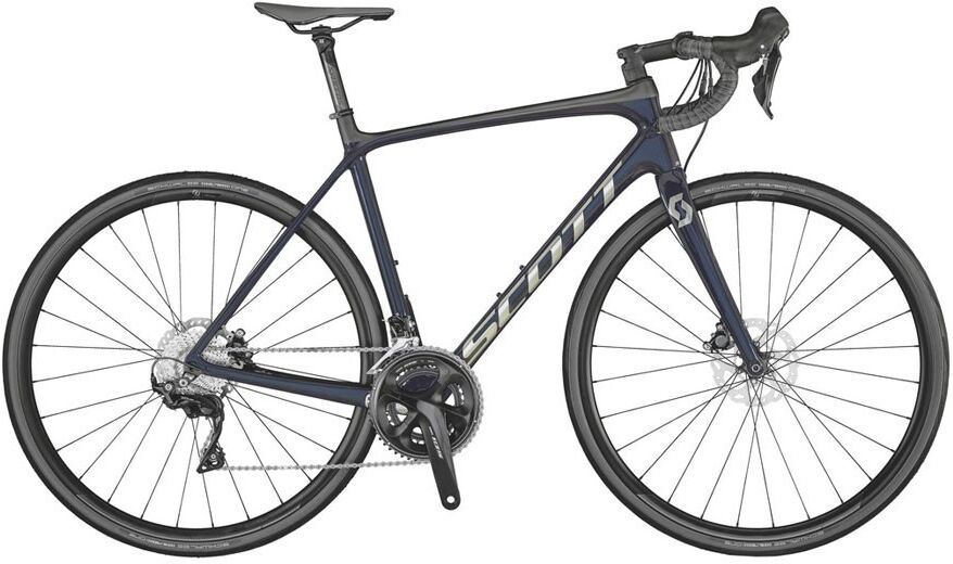 Scott Bici Da Corsa Addict 20 Disc Blu Uomo 54