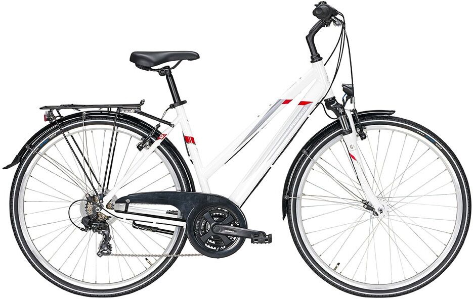 Pegasus City Bike Avanti 18 Bianco Nero Donna 50 Pegasus City Bike Avanti 18 Bianco Nero Donna 50