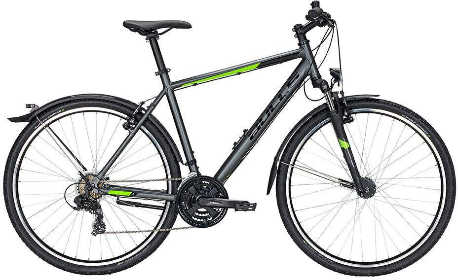 Bulls Bici Trekking Pulsar Cross Street Grigio Matt Uomo 54