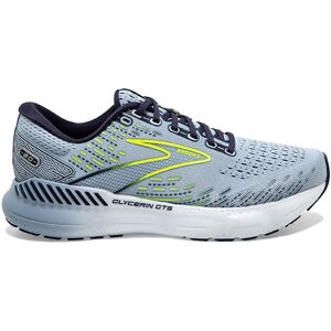 Brooks Glycerin 20 Gts Azzurro Giallo Scarpe Running Donna EUR 38,5 / US 7,5