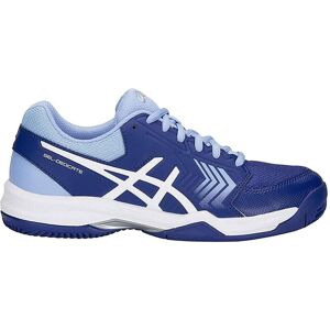 Asics Gel-Dedicate 5 Clay Argento Rouge Rosso Scarpe Da Tennis Donna EUR 37 / US 6