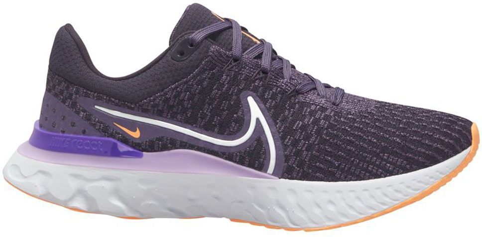 Nike React Infinity Flyknit 3 Viola Bianco Scarpe Running Donna EUR 37,5 / US 6,5