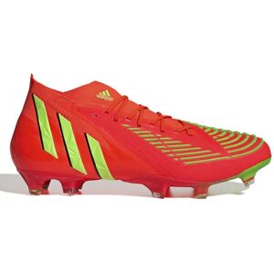 ADIDAS Edge .1 Fg Rosso Verde Scarpe Da Calcio Uomo EUR 40 / UK 6,5