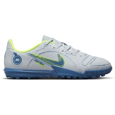 Nike Mercurial Vapor 14 Academy Tf Grigio Blu Scarpe Da Calcetto Bambino EUR 38 / US 5.5Y Nike Mercurial Vapor 14 Academy Tf Grigio Blu Scarpe Da Calcetto Bambino EUR 38 / US 5.5Y