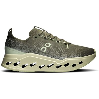 On Cloudsurfer Max Olive Seedling Scarpe Running Uomo EUR 44 / US 10 On Cloudsurfer Max Olive Seedling Scarpe Running Uomo EUR 44 / US 10