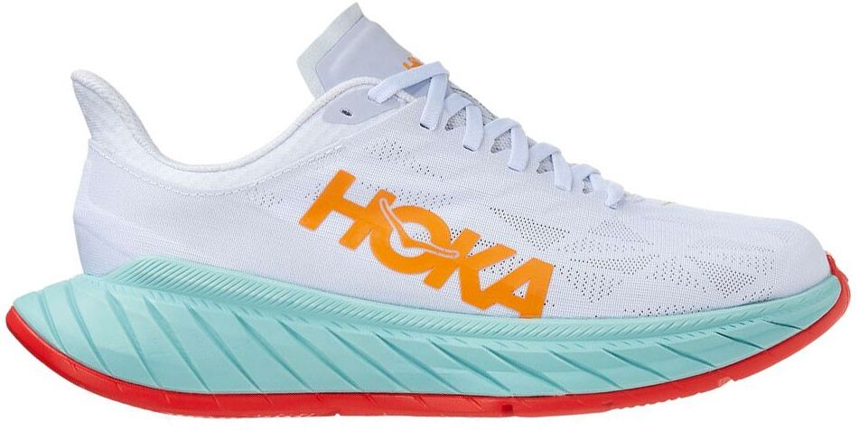 Hoka Scarpe Running Carbon X 2 Bianco Arancio Uomo EUR 42 2/3 / US 9