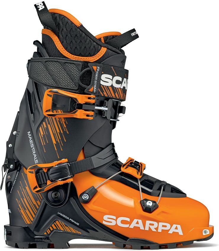 Scarpa Scarponi Sci Alpinismo Maestrale Arancio Nero Uomo 27 cm