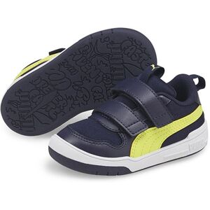 Puma Multiflex Mesh Td Blu Giallo Scarpe Ginnastica Bambino EUR 26 / UK 8.5