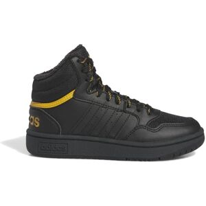 ADIDAS Hoops Mid 3.0 GS Nero Giallo Sneakers Bambino EUR 37 1/3 / UK 4,5