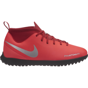 Nike Phantom Vision Club TF Rosso Argento Bambino EUR 38 / US 5.5Y