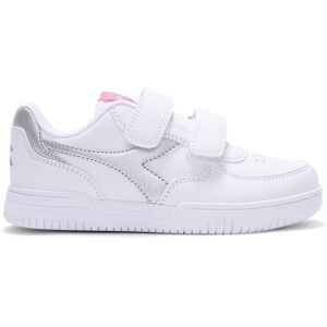 Diadora Raptor Low Ps Bianco Argento Bambina EUR 34 / UK 2