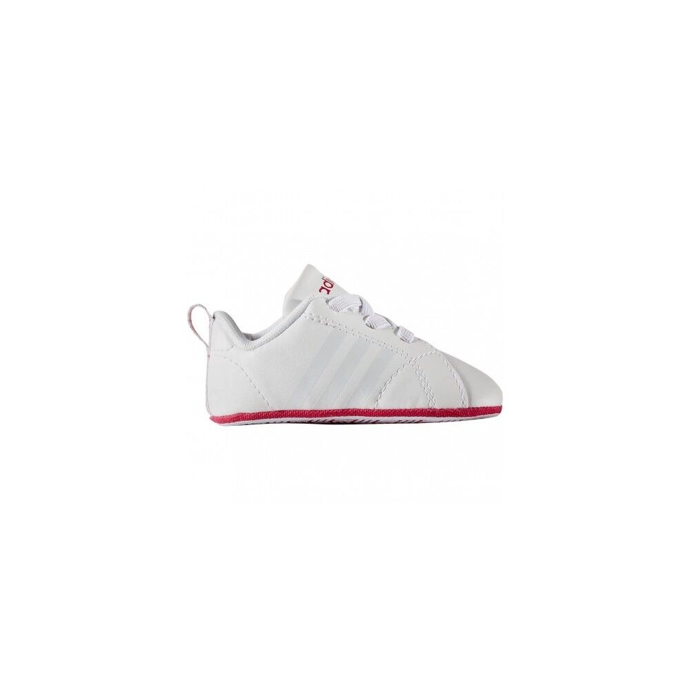 ADIDAS scarpa bambino advantage crib bianco/rosa EUR 20