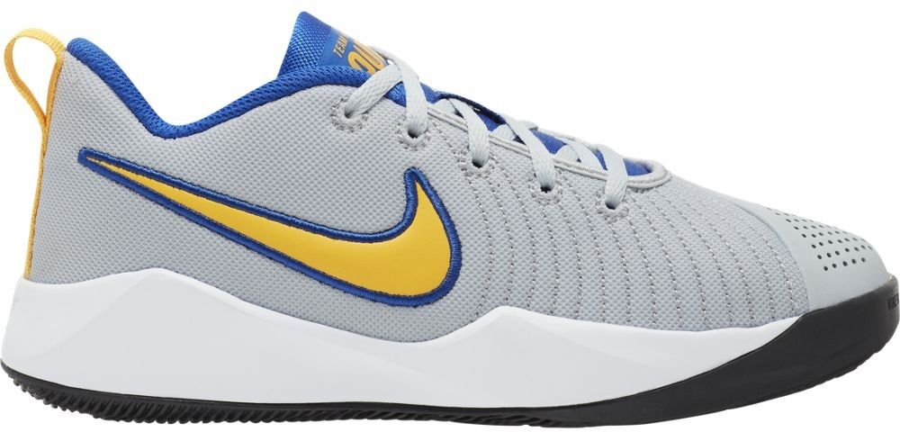 Nike Scarpe Basket Team Hustle Quick 2 Gs Grigio Giallo Bambino EUR 40 / US 7Y