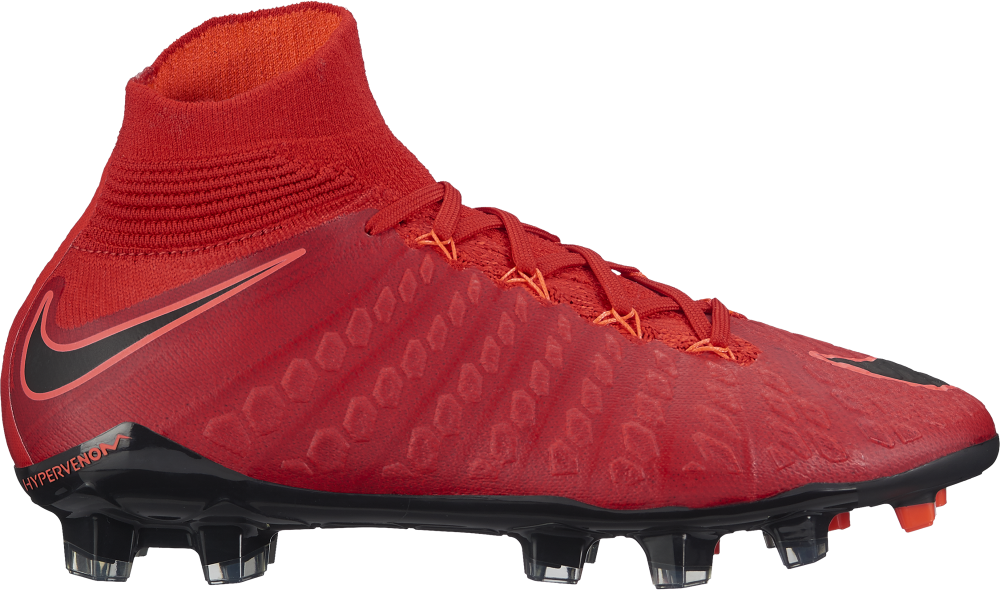 Nike Bambino Hypervenom Phantom 3 Df Fg Red/Black EUR 36 / US 4Y Nike Bambino Hypervenom Phantom 3 Df Fg Red/Black EUR 36 / US 4Y