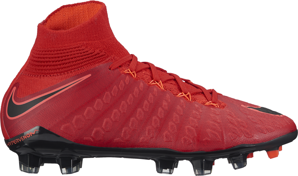 Nike Bambino Hypervenom Phantom 3 Df Fg Red/Black EUR 36 / US 4Y