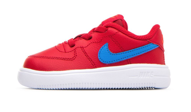 Nike Air Force 1 '18 Rosso Blu Bambino EUR 22 / US 6C Nike Air Force 1 '18 Rosso Blu Bambino EUR 22 / US 6C