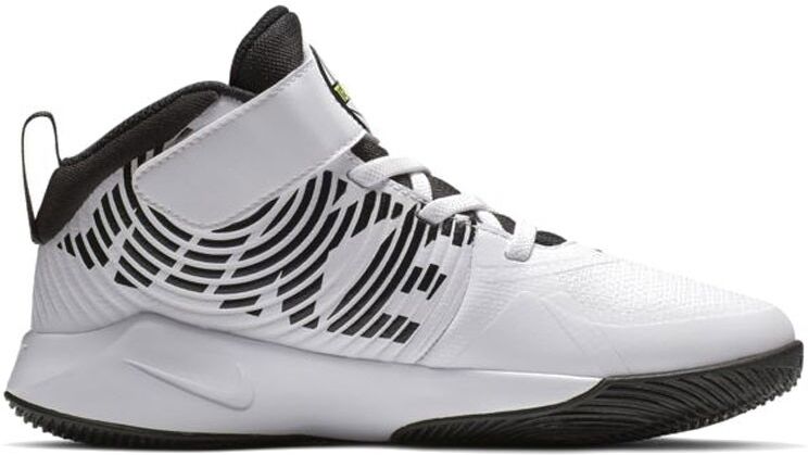 Nike Scarpe Basket Team Hustle D 9 Ps Bianco Nero Bambino EUR 28 / US 11C Nike Scarpe Basket Team Hustle D 9 Ps Bianco Nero Bambino EUR 28 / US 11C