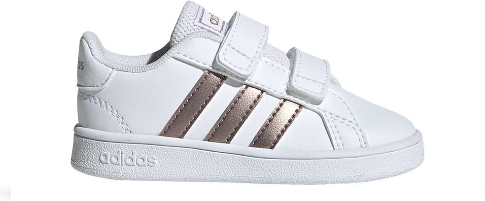 ADIDAS sneakers grand court td bianco bronzo bambino EUR 27 ADIDAS sneakers grand court td bianco bronzo bambino EUR 27