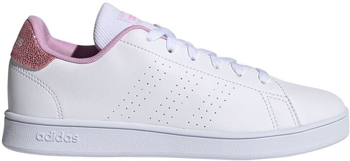 ADIDAS sneakers advantage k bianco rosa bambina EUR 36 2/3 / UK 4