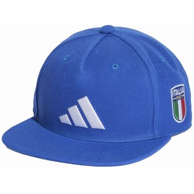 ADIDAS Cappellino Italia 2023 Blu Bianco M ADIDAS Cappellino Italia 2023 Blu Bianco M