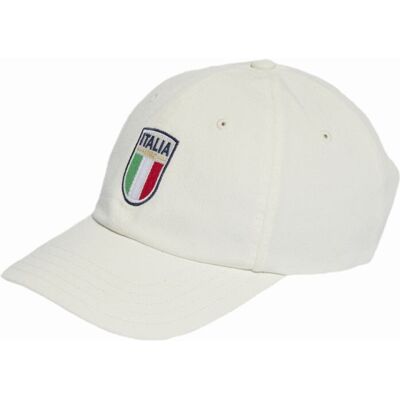 Cappello Italia Adidas - Off White, Taglia Unica Cappello Italia Adidas - Off White, Taglia Unica