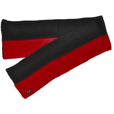 Imma Sciarpa Milan Bicolore Nero Rosso Uomo TU Imma Sciarpa Milan Bicolore Nero Rosso Uomo TU