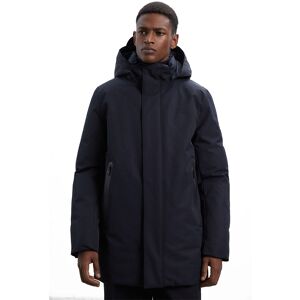 Ecoalf Parka Con Cappuccio Nero Uomo L